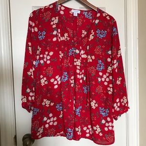 KENAR Floral Blouse